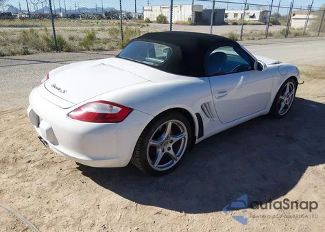 2007 Porsche Boxster S из США, поврежденный, VIN WP0CB29807U730618